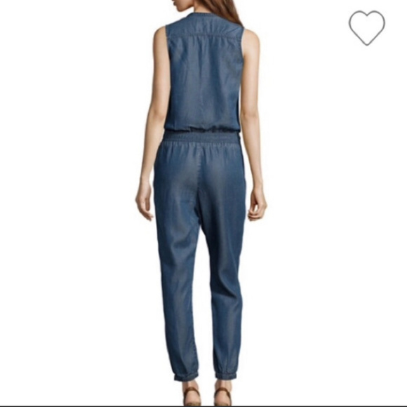 A.N.A Chambray Jumpsuit Size S - Picture 2 of 4